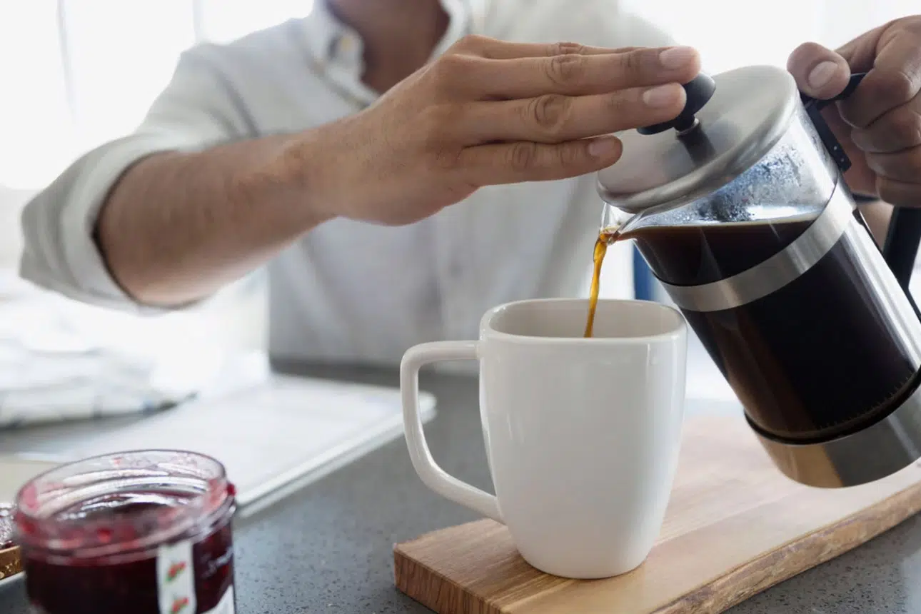 French Press ile tek içimlik filtre kahve demleme